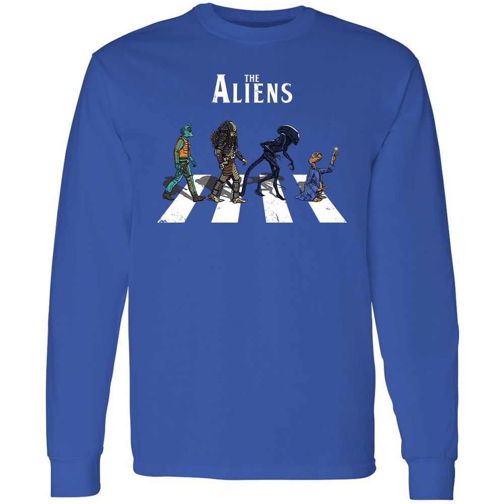 Long Sleeve T-Shirt - 31XKTG31 - Royal - 8
