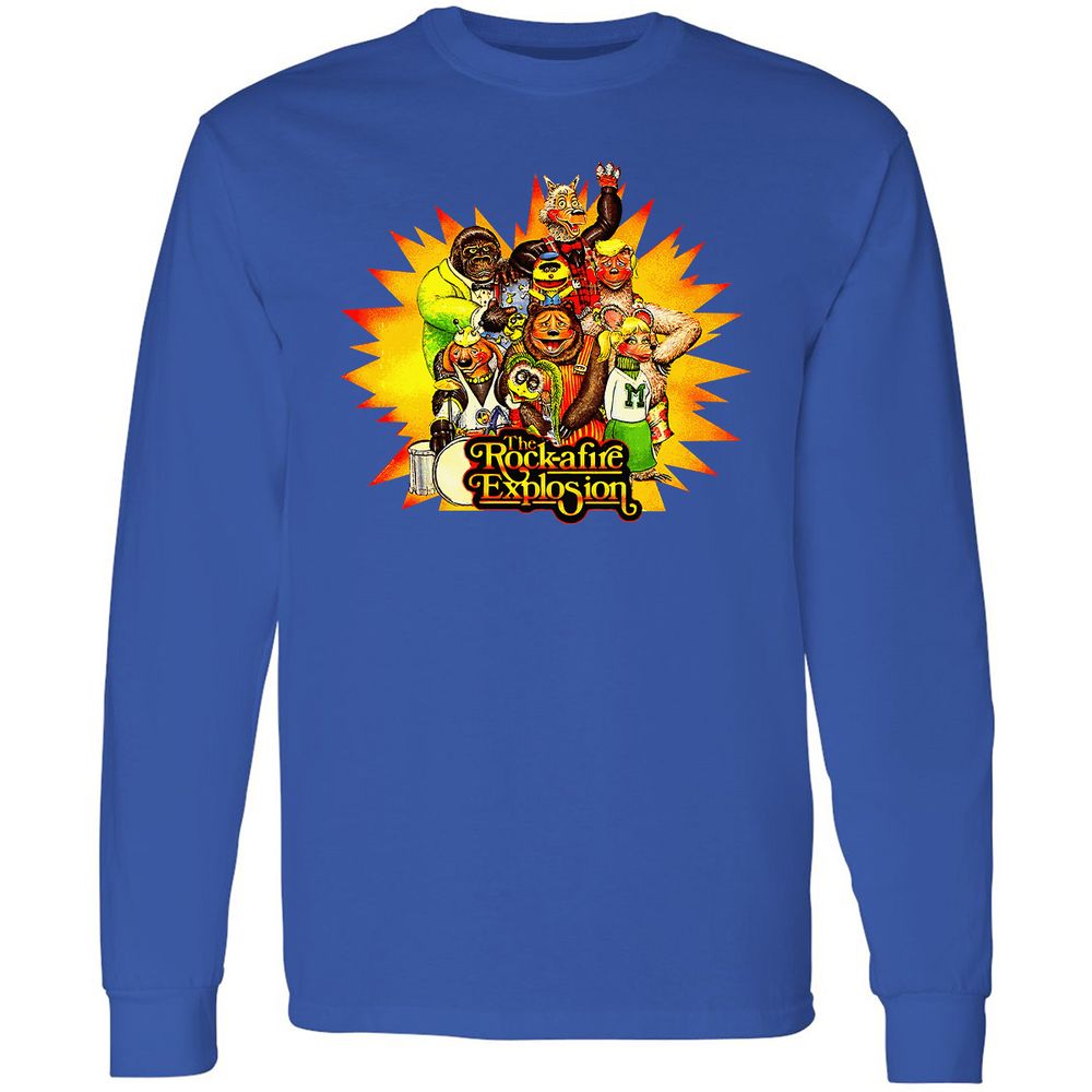 Long Sleeve T-Shirt - GG43RLSC - Royal - 8