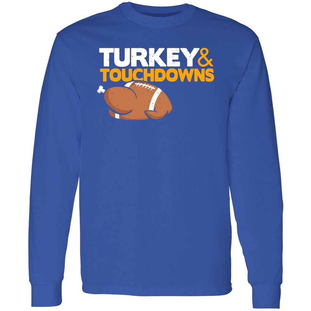 Long Sleeve T-Shirt - TMCFBWN5 - Royal - 8