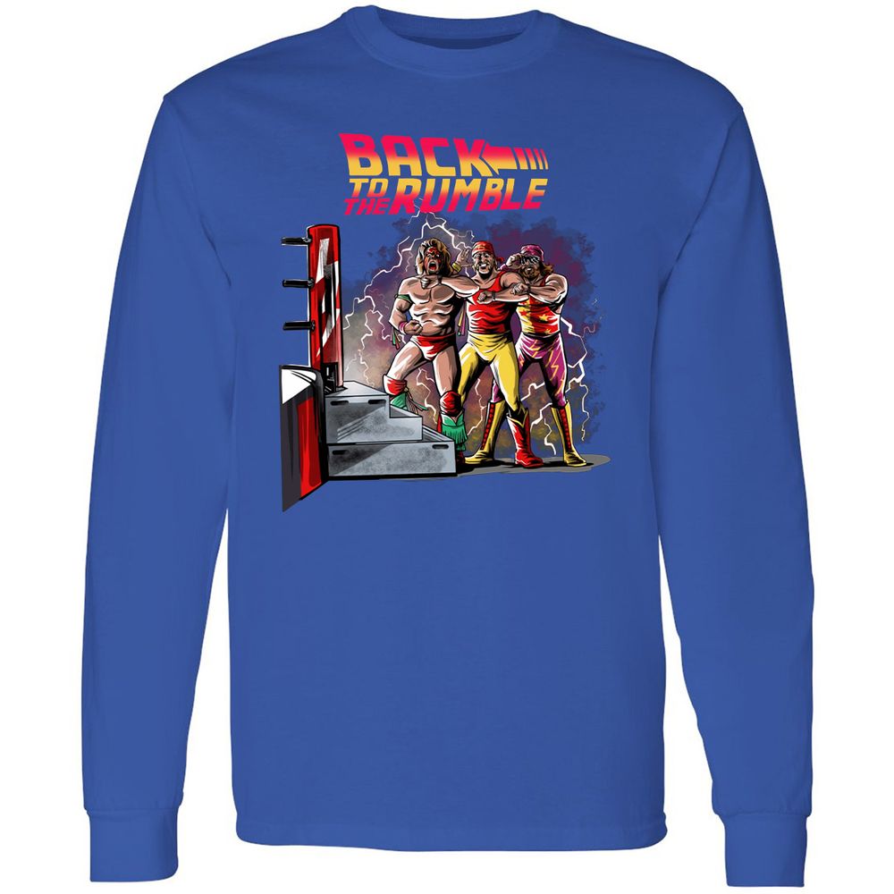 Long Sleeve T-Shirt - RH7S1CDS - Royal - 8