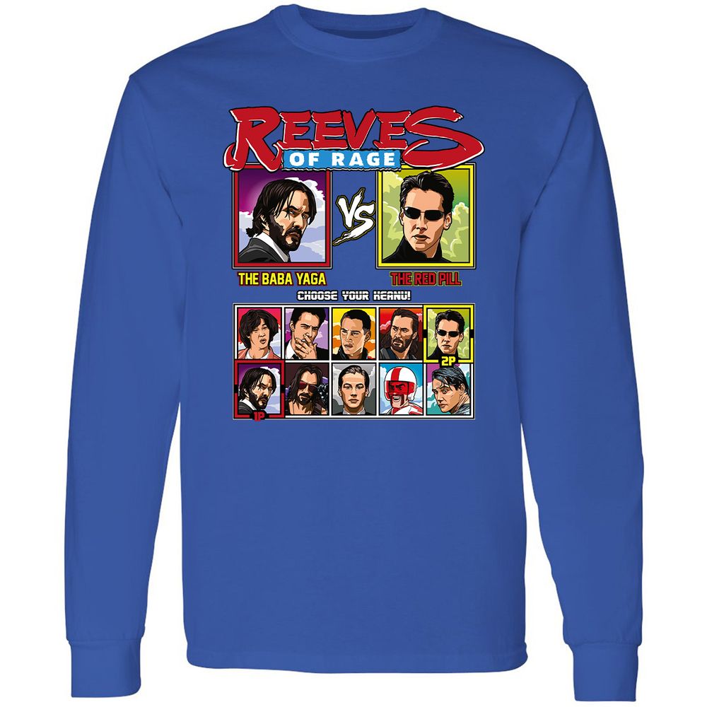 Long Sleeve T-Shirt - 8DDP1S64 - Royal - 8