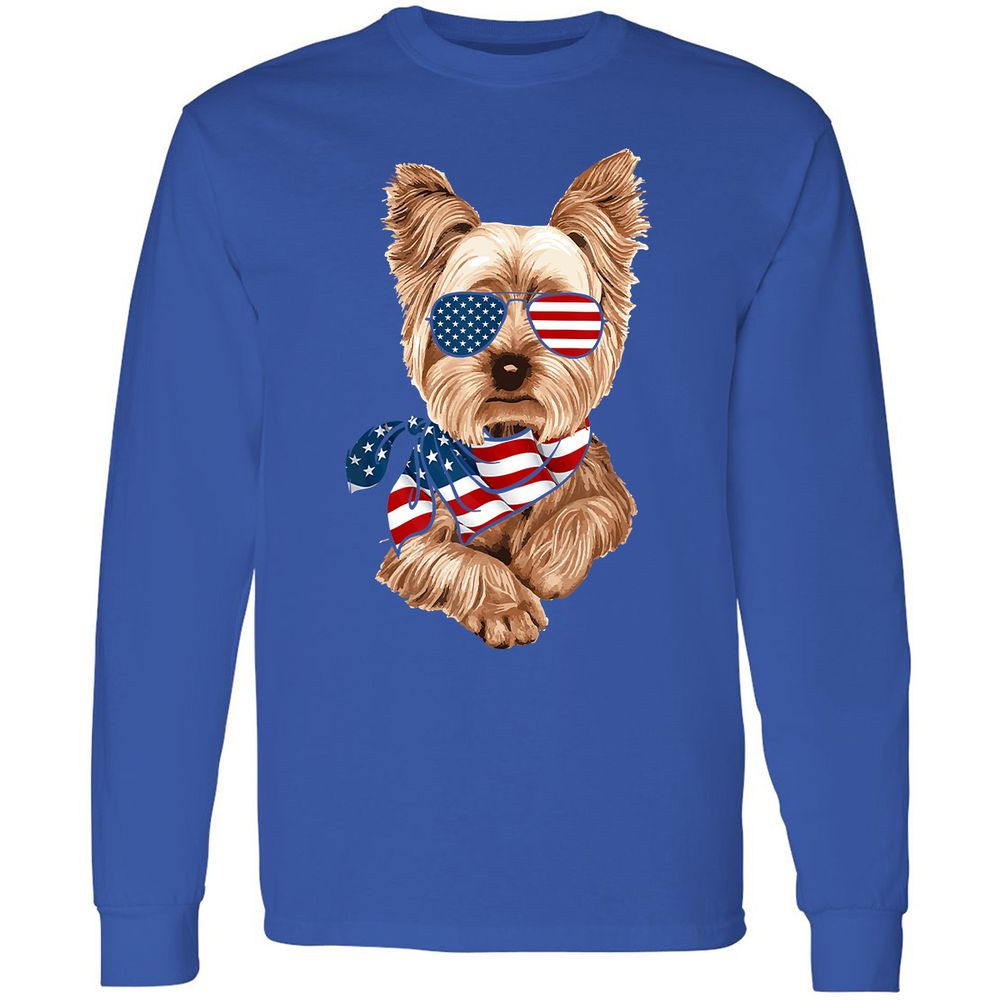 Long Sleeve T-Shirt - 5JKV4VP4 - Royal - 8