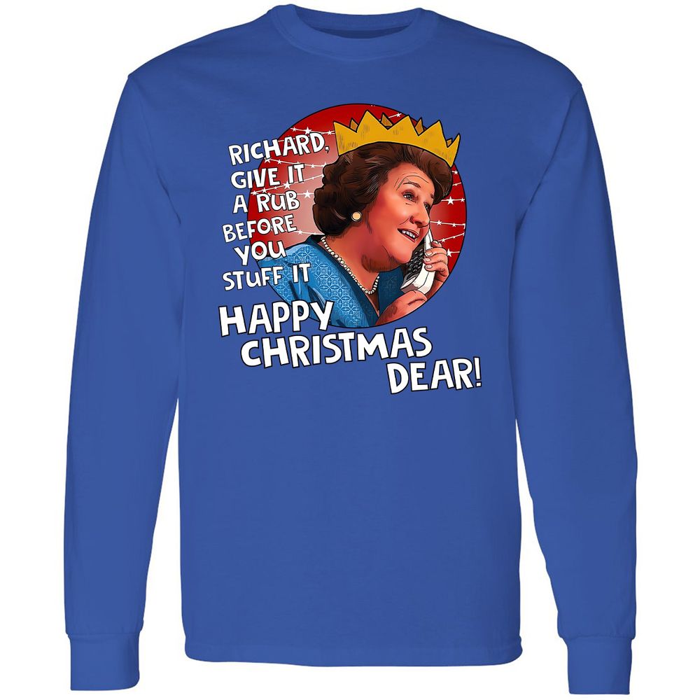 Long Sleeve T-Shirt - MKCSGKJG - Royal - 8