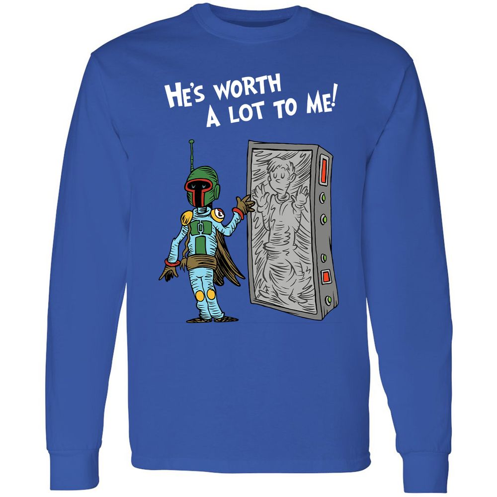 Long Sleeve T-Shirt - Z35FJD94 - Royal - 8