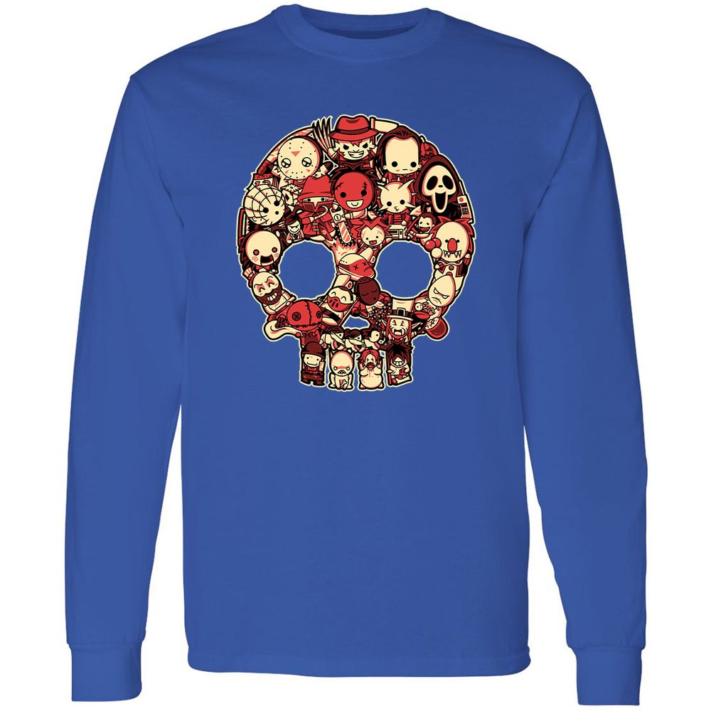 Long Sleeve T-Shirt - 8N6NQRSF - Royal - 8