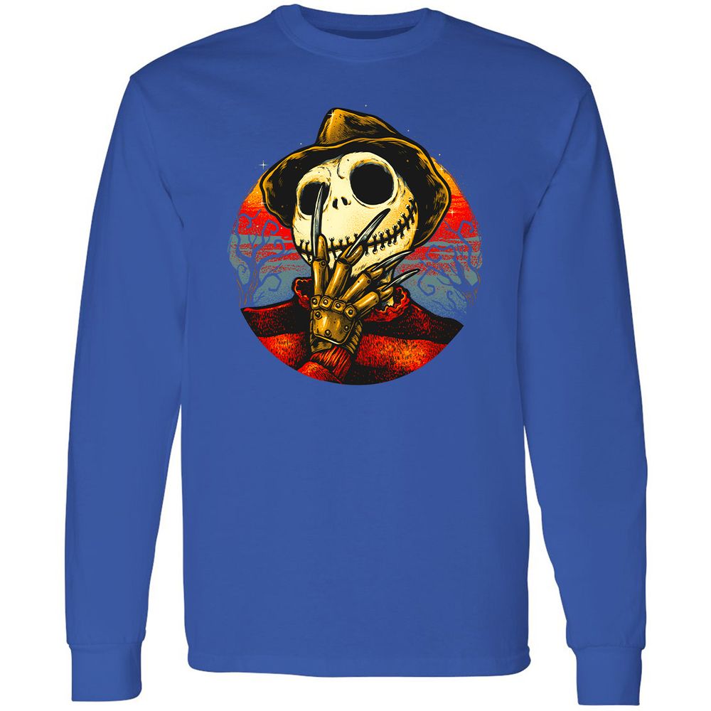 Long Sleeve T-Shirt - BCWZCSZW - Royal - 8