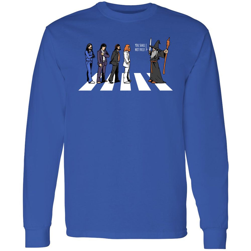 Long Sleeve T-Shirt - 5RAT7HFU - Royal - 8