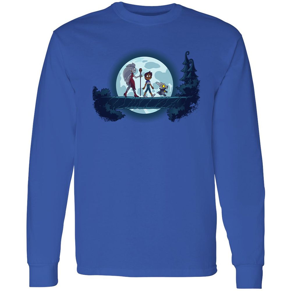 Long Sleeve T-Shirt - Y9UA2YHA - Royal - 8