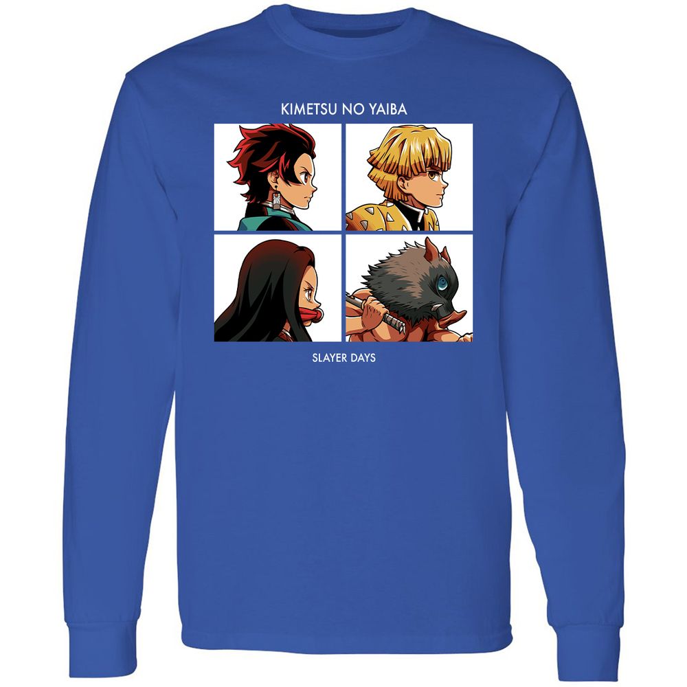 Long Sleeve T-Shirt - 5XVVG6Y4 - Royal - 8