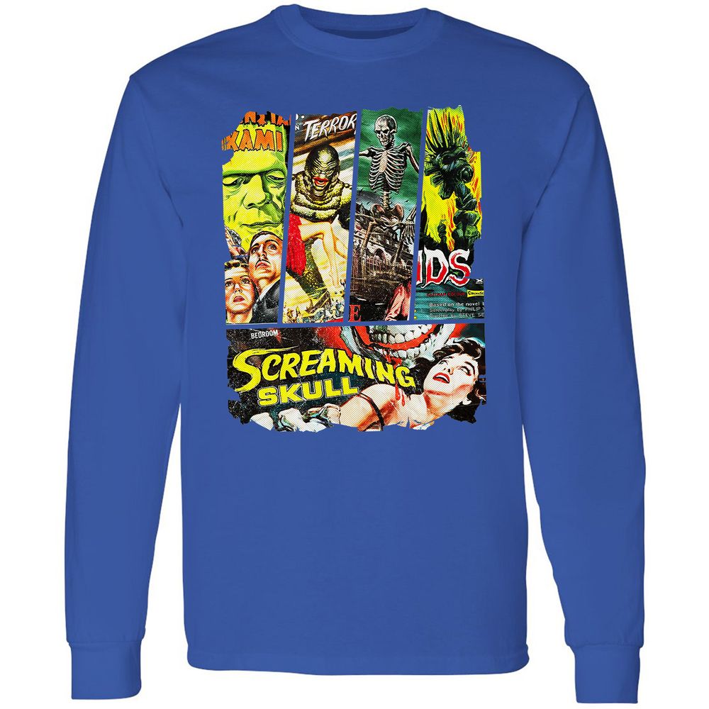 Long Sleeve T-Shirt - F1BWKCTL - Royal - 8