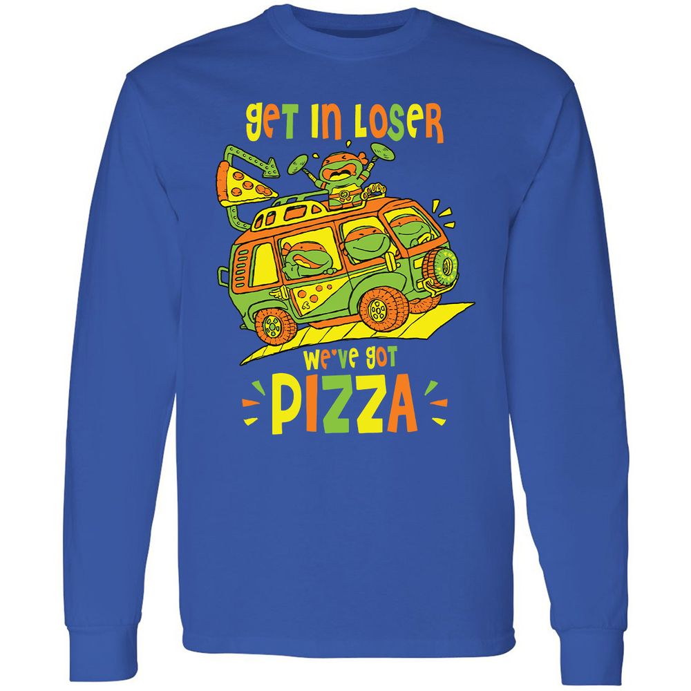 Long Sleeve T-Shirt - LKNCXFZQ - Royal - 8