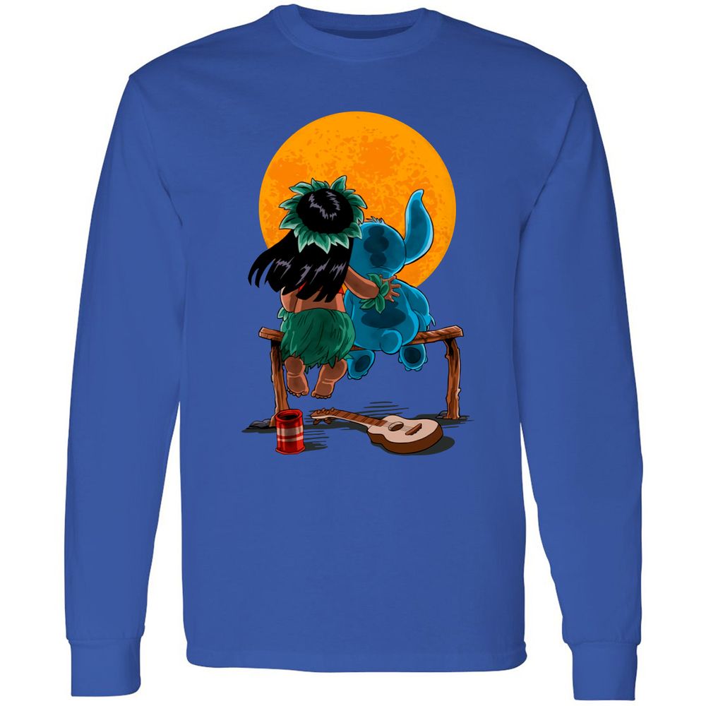 Long Sleeve T-Shirt - CBTNJ4TN - Royal - 8