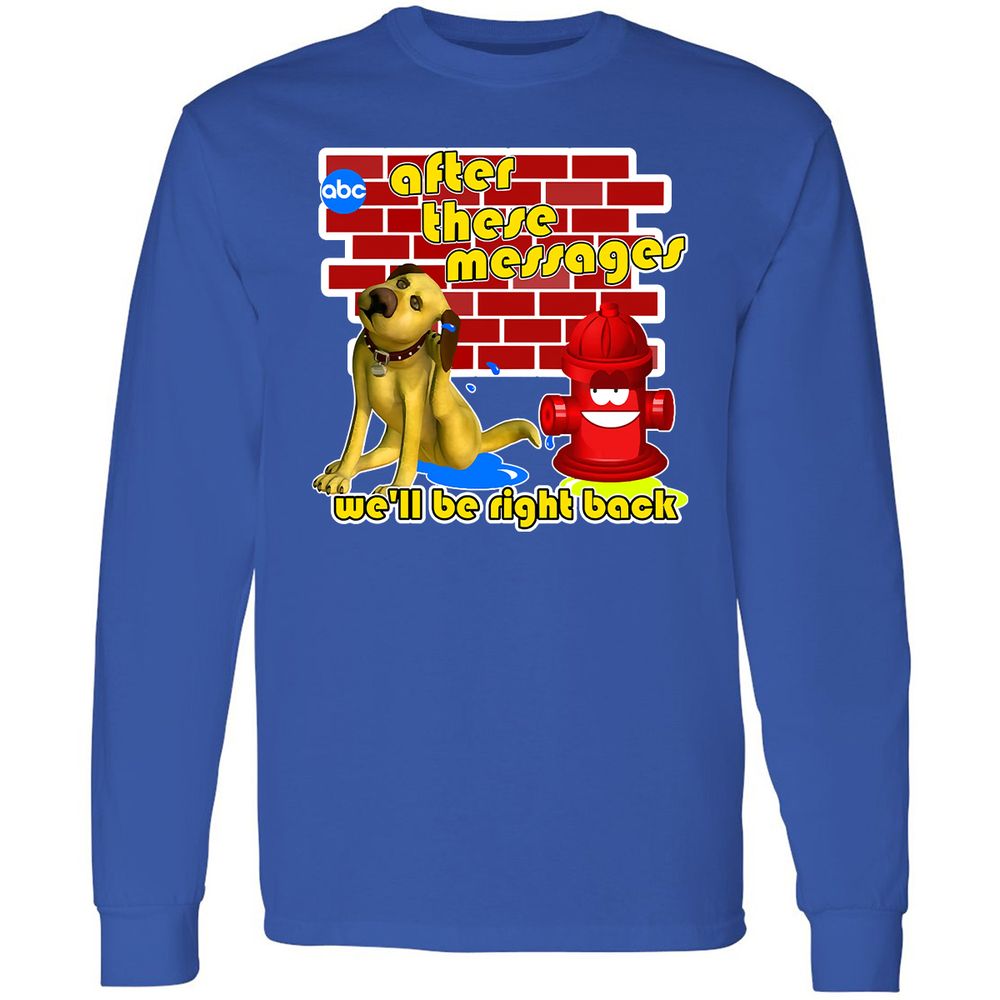 Long Sleeve T-Shirt - SREP7U82 - Royal - 8