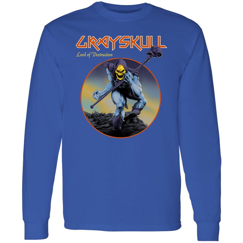 Long Sleeve T-Shirt - ZSJRW2TC - Royal - 8