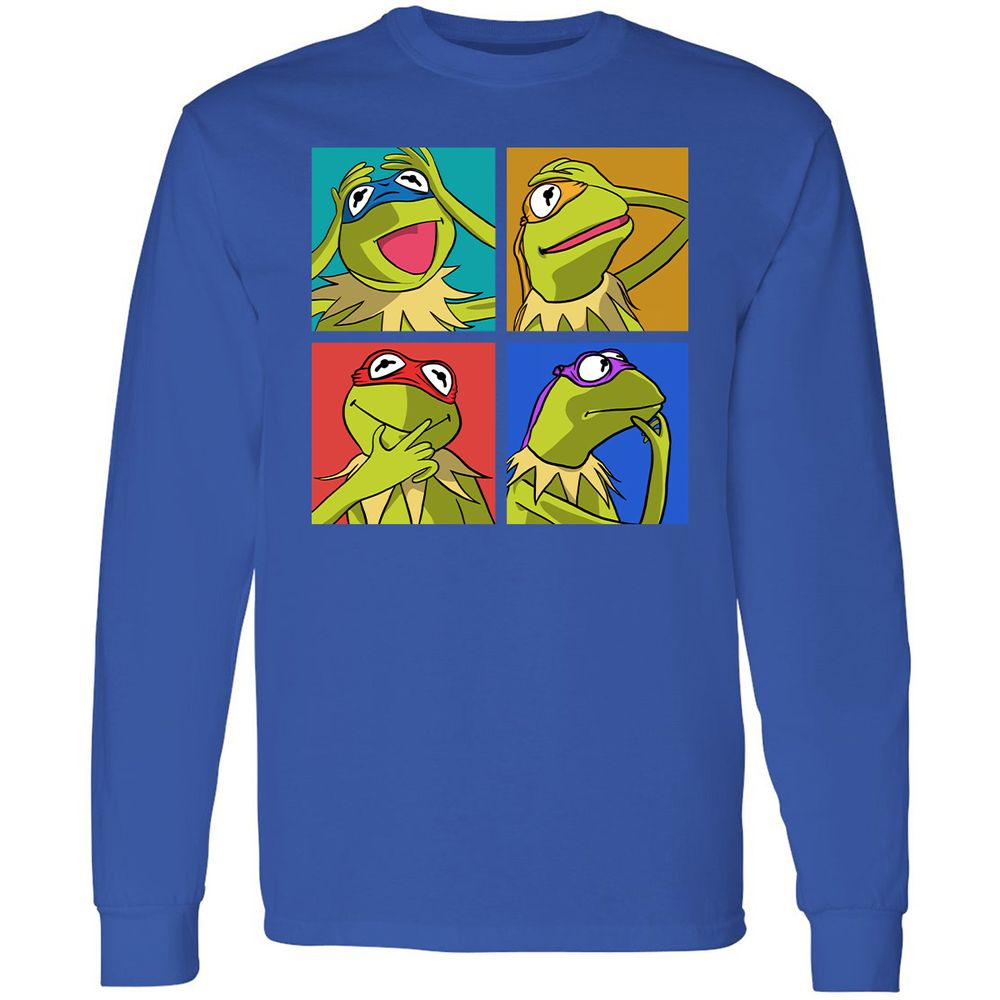 Long Sleeve T-Shirt - S58Q6DKV - Royal - 8