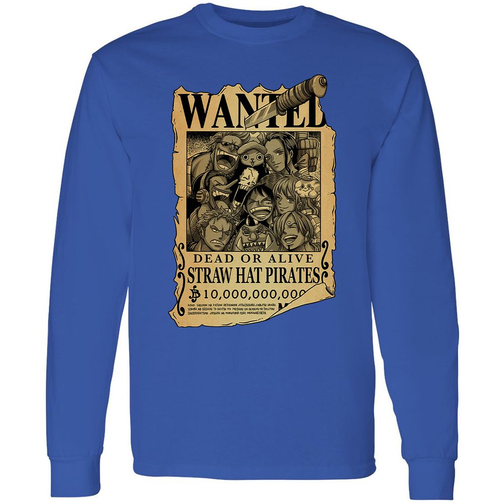 Long Sleeve T-Shirt - WJS3NWWL - Royal - 8