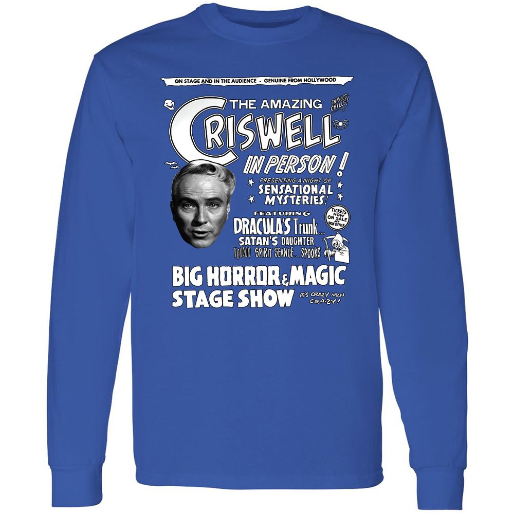 Long Sleeve T-Shirt - XQNNM8TW - Royal - 8