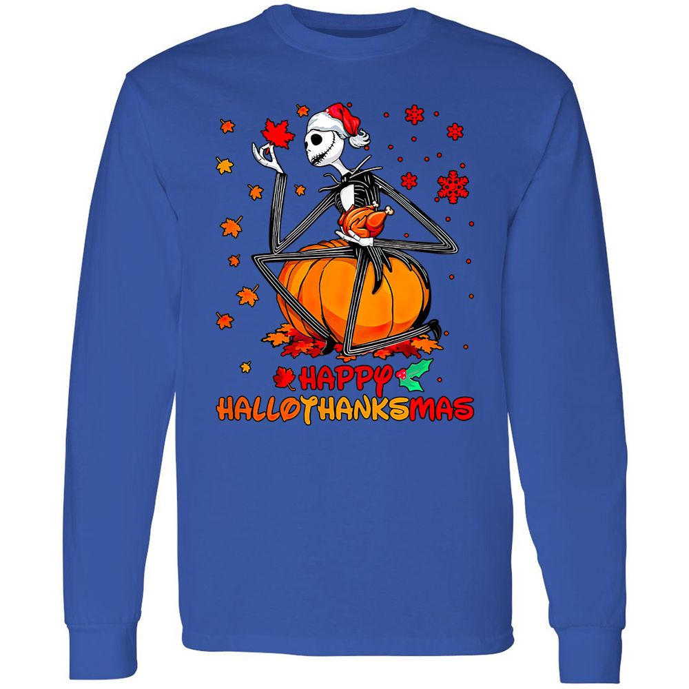 Long Sleeve T-Shirt - 2SS6YSWJ - Royal - 8