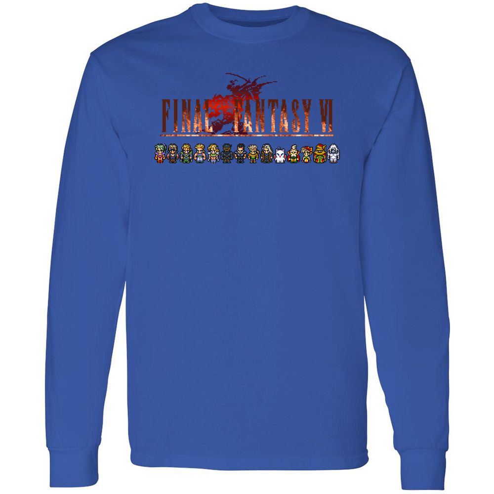 Long Sleeve T-Shirt - 3WXEX1LU - Royal - 8