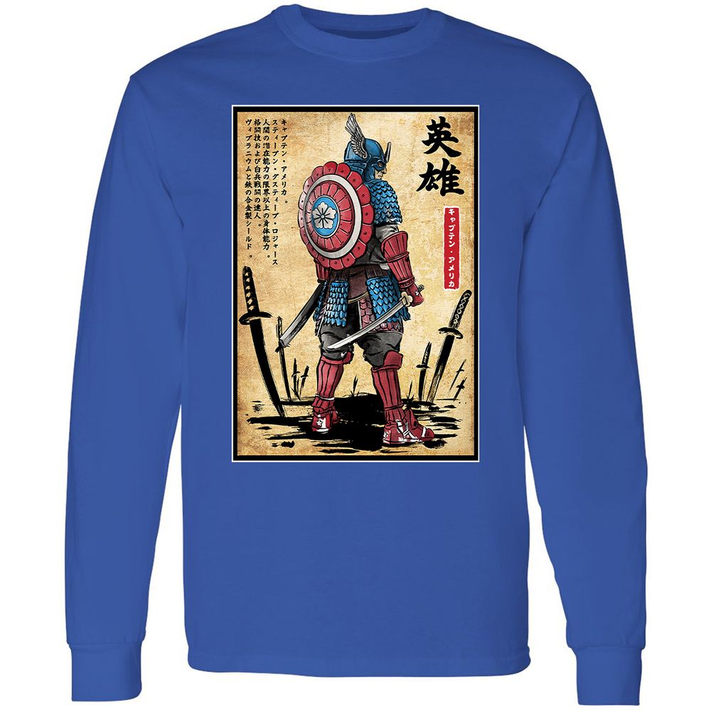 Long Sleeve T-Shirt - ZEN5APR8 - Royal - 8