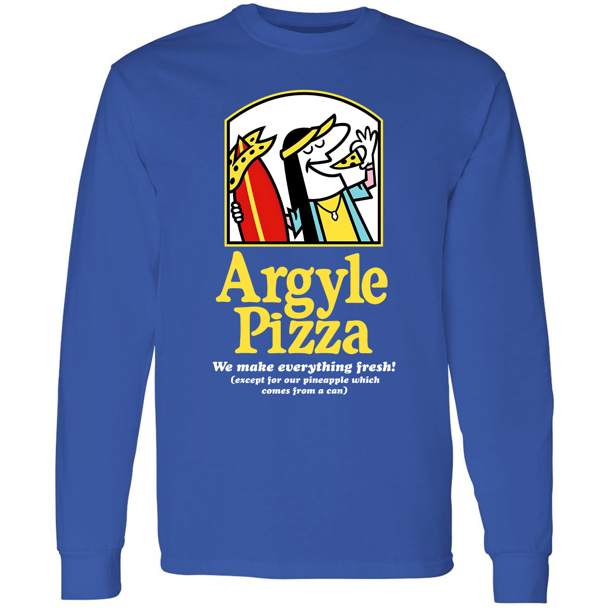 Long Sleeve T-Shirt - FEWWWZ4Z - Royal - 8