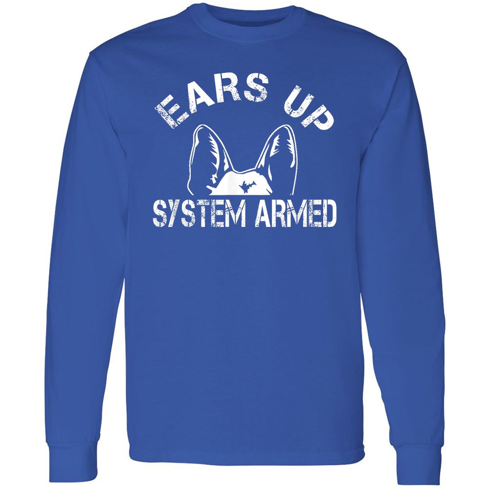 Long Sleeve T-Shirt - ZQDK4PL4 - Royal - 8