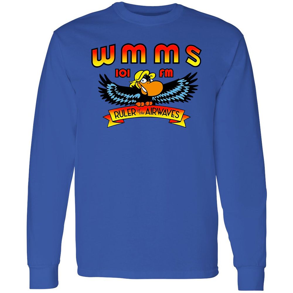 Long Sleeve T-Shirt - 1BBBZL2R - Royal - 8