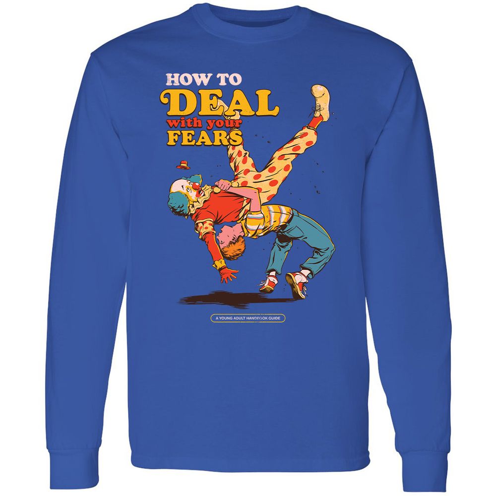 Long Sleeve T-Shirt - 82ZMA3BJ - Royal - 8