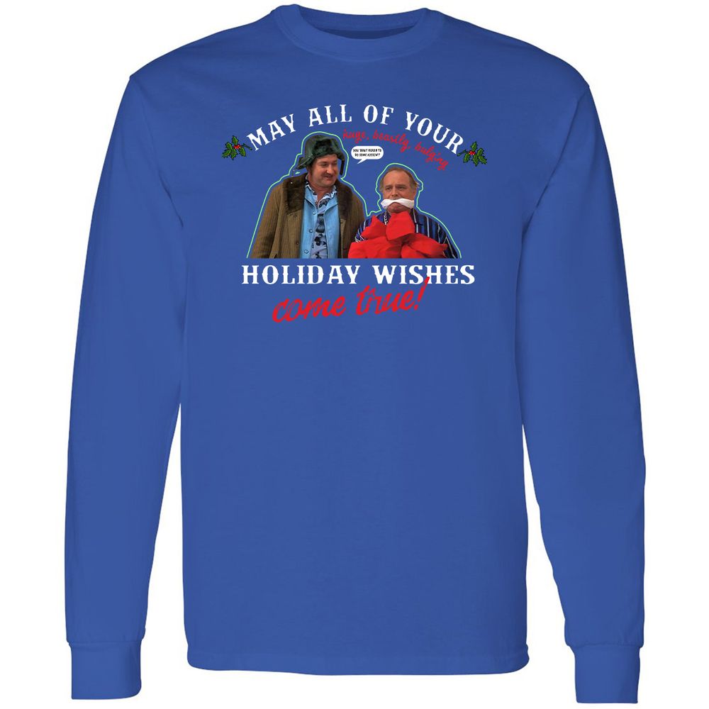 Long Sleeve T-Shirt - U97F91TB - Royal - 8