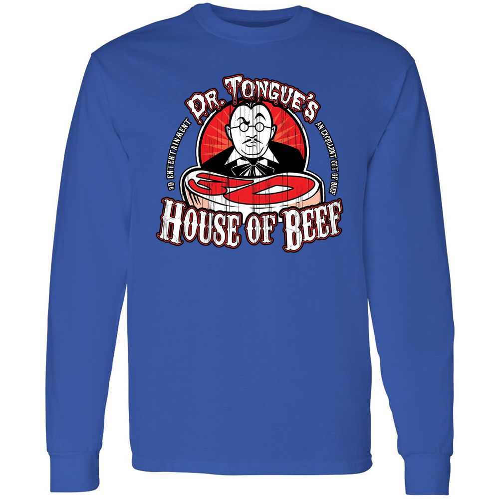 Long Sleeve T-Shirt - S3N4ZXK5 - Royal - 8