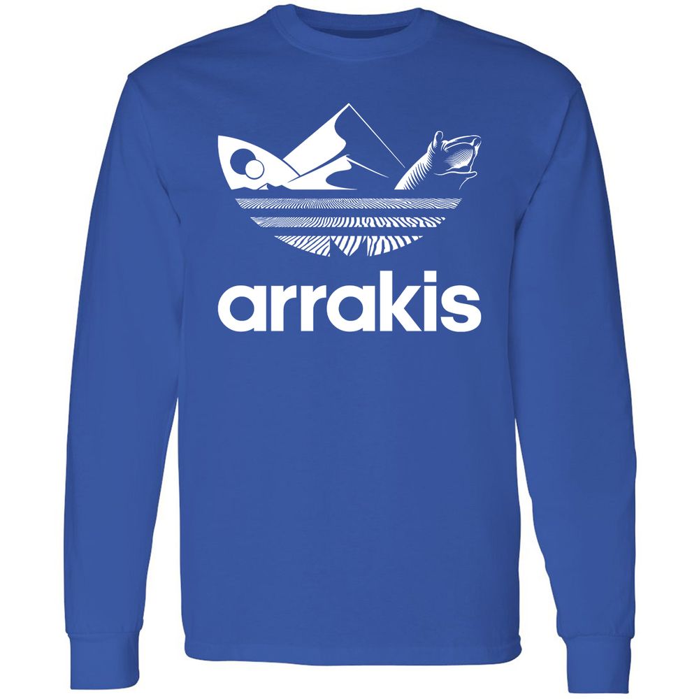 Long Sleeve T-Shirt - CNVH458W - Royal - 8
