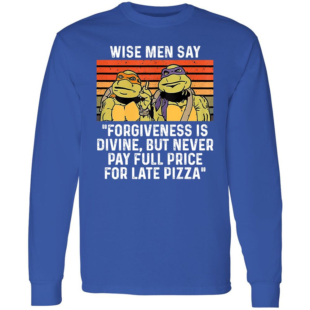 Long Sleeve T-Shirt - U4CDC7P9 - Royal - 8