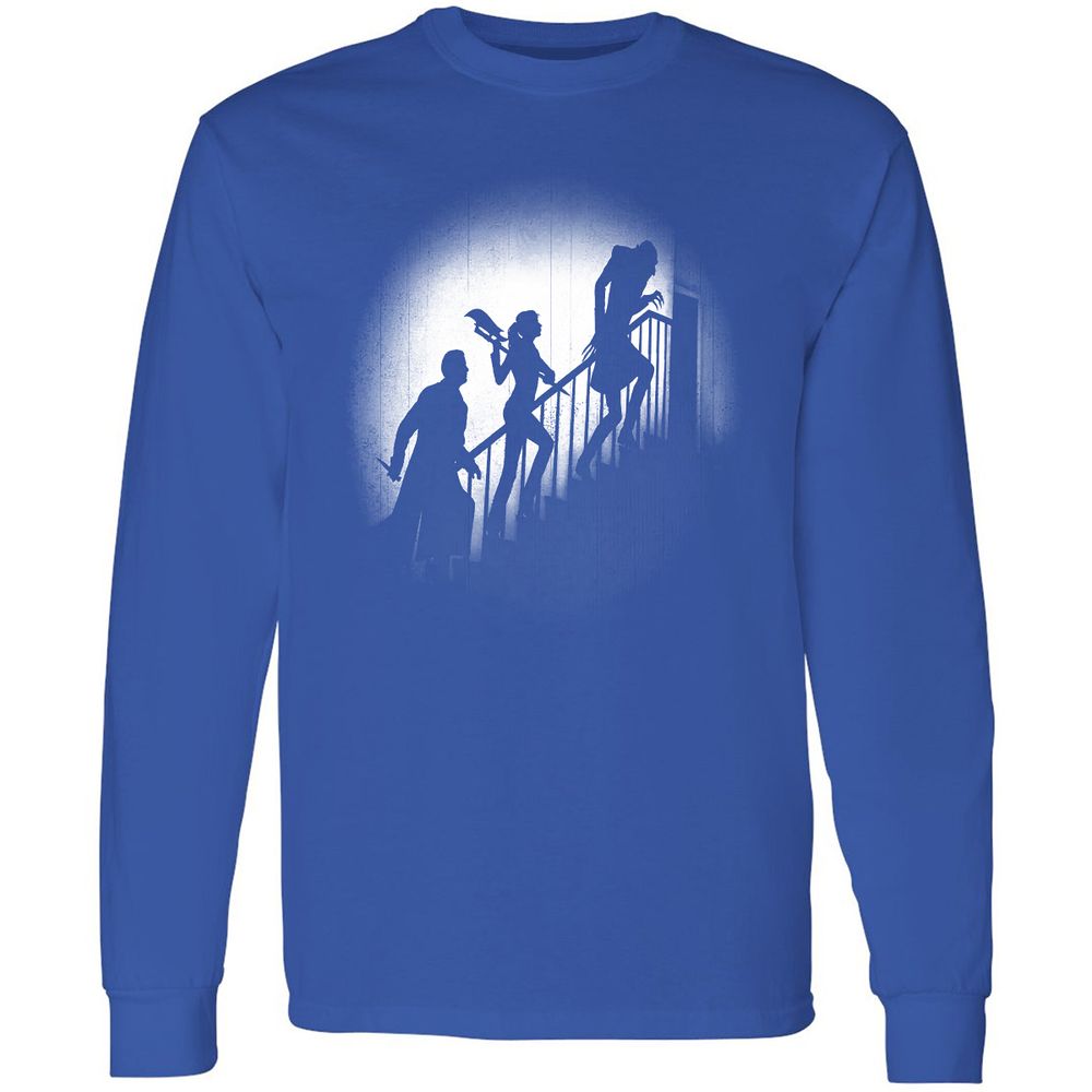 Long Sleeve T-Shirt - BTBF9G2L - Royal - 8