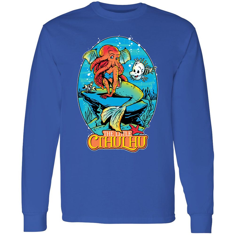 Long Sleeve T-Shirt - TQNR2KMW - Royal - 8