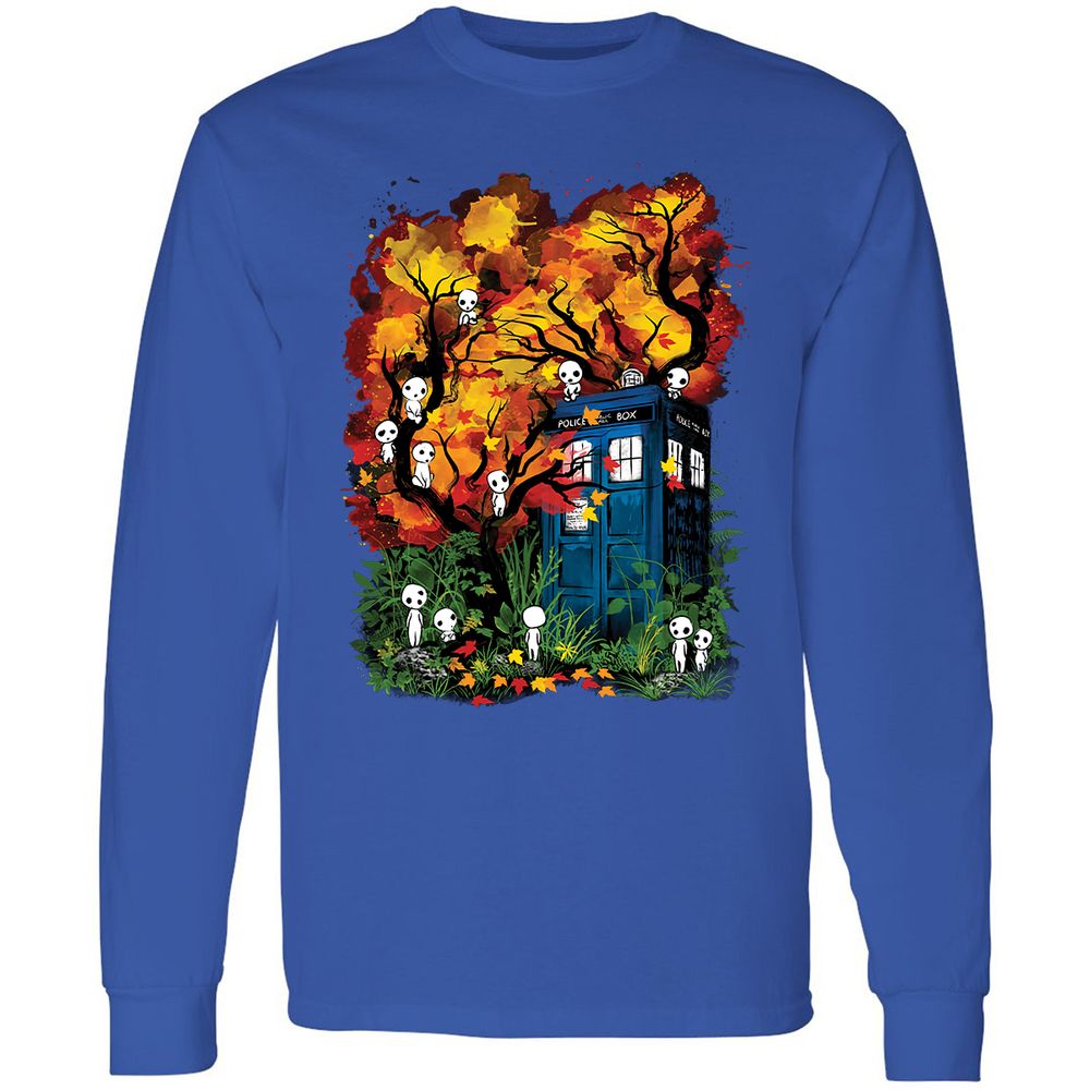 Long Sleeve T-Shirt - V15762AQ - Royal - 8