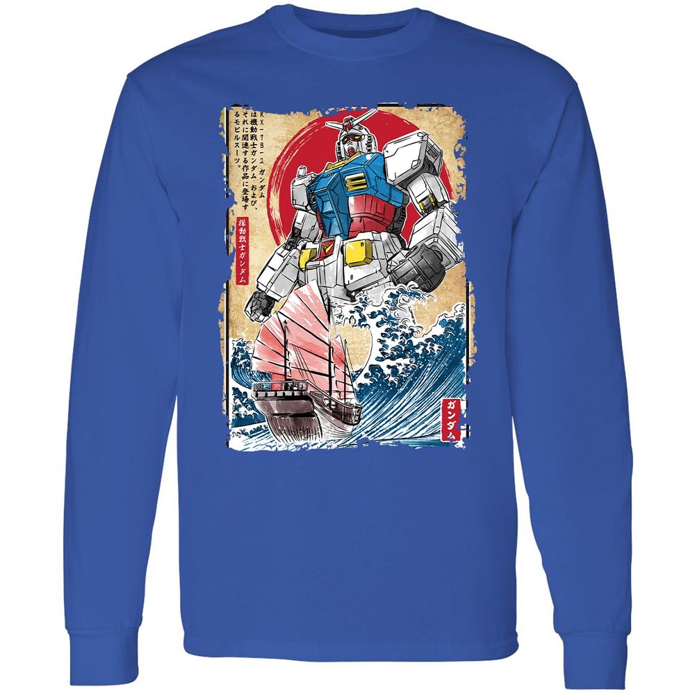 Long Sleeve T-Shirt - 8BKZGNU1 - Royal - 8