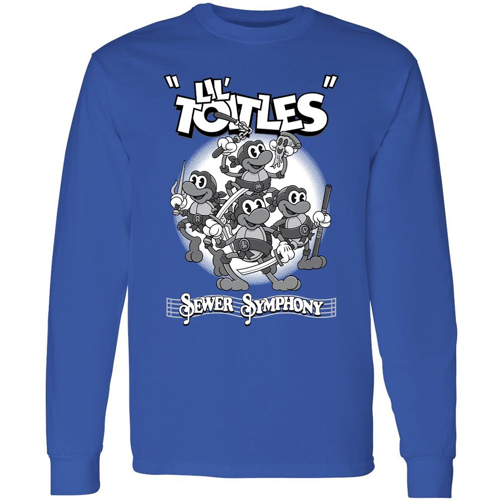 Long Sleeve T-Shirt - 7ZAPM49Y - Royal - 8