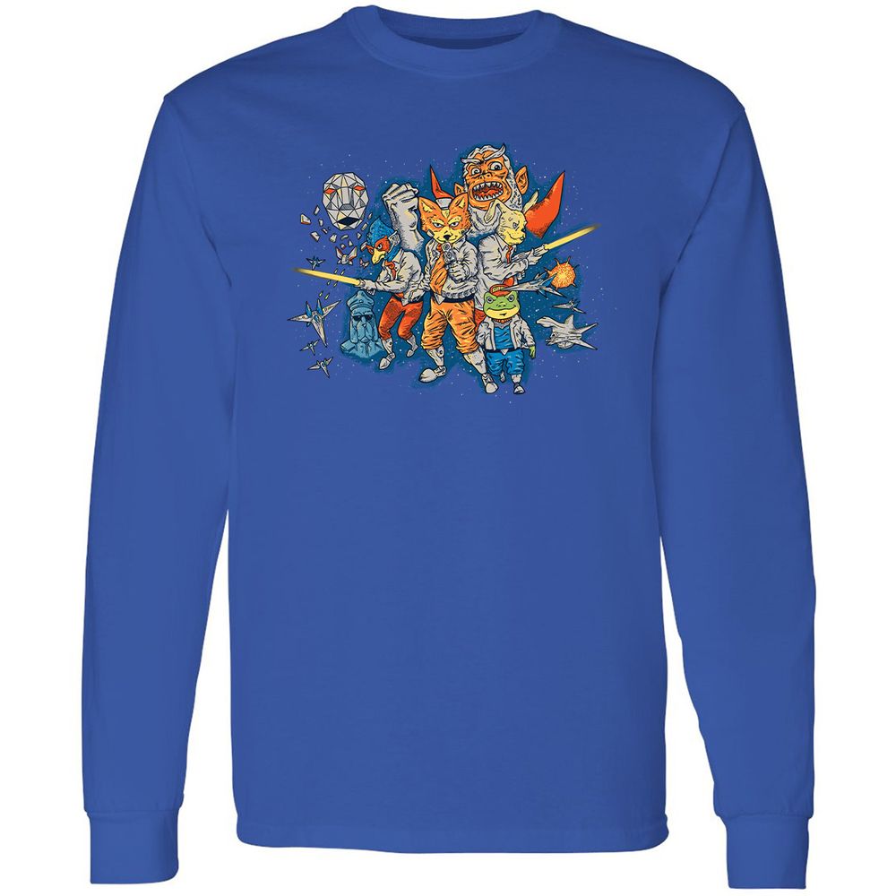 Long Sleeve T-Shirt - ZBWGULX3 - Royal - 8