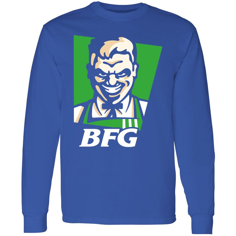 Long Sleeve T-Shirt - EJZLHH3U - Royal - 8