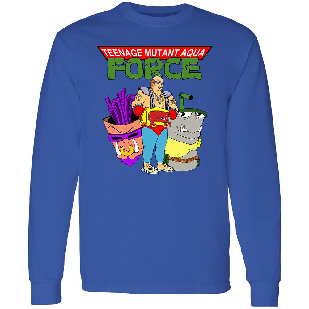 Long Sleeve T-Shirt - 8T3P1BK7 - Royal - 8