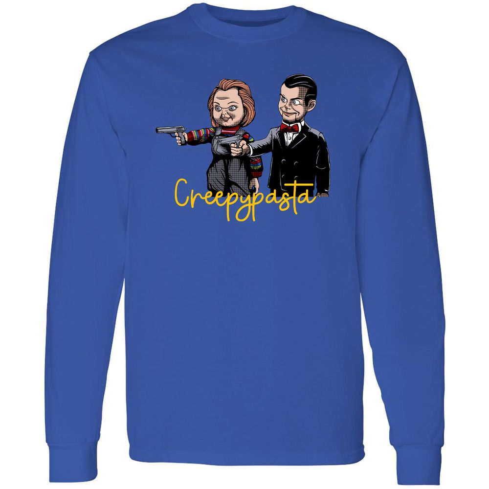 Long Sleeve T-Shirt - 5T2GVB6N - Royal - 8