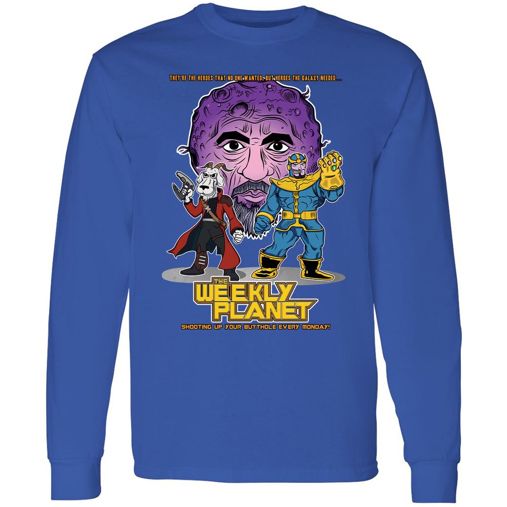 Long Sleeve T-Shirt - 37VGVN3D - Royal - 8