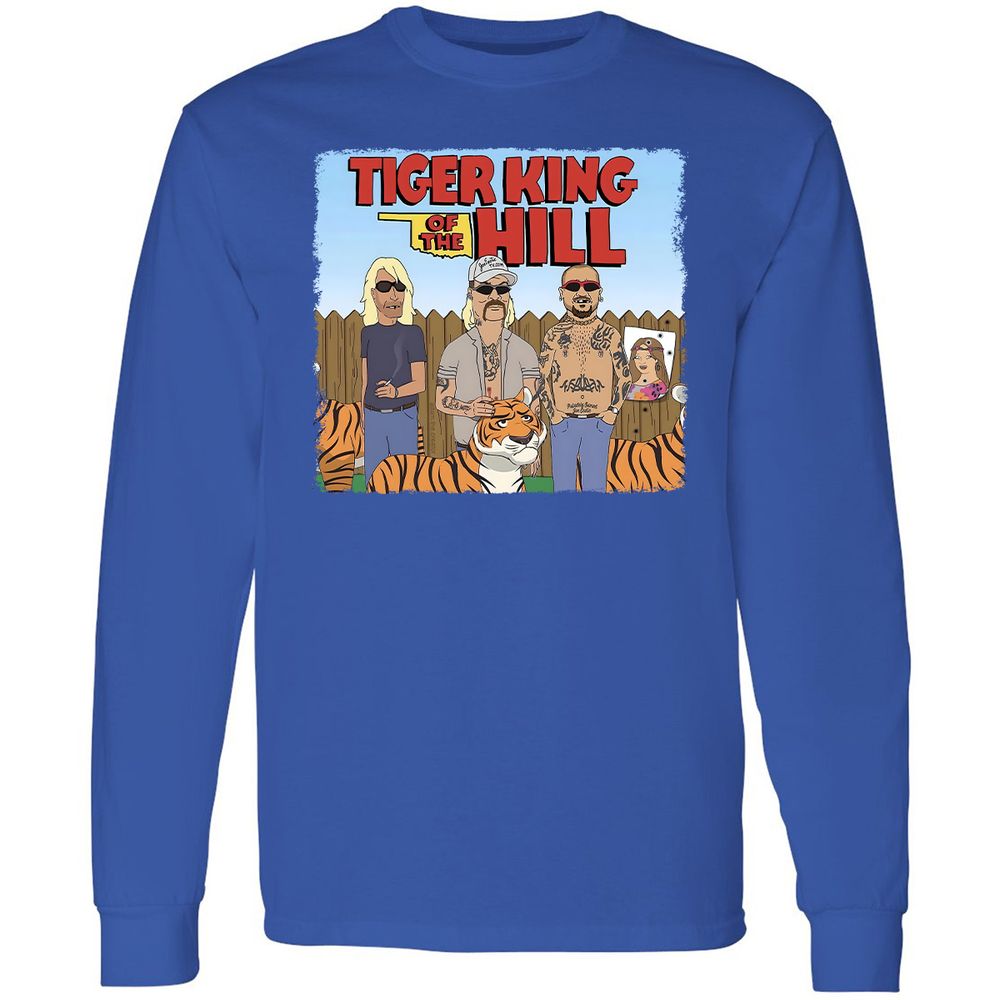 Long Sleeve T-Shirt - GRSF6XGY - Royal - 8