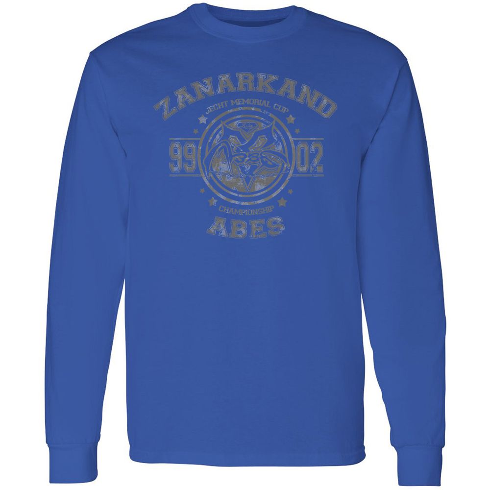 Long Sleeve T-Shirt - U9TJPJEH - Royal - 8