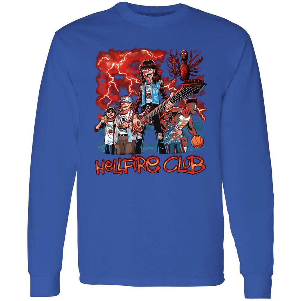 Long Sleeve T-Shirt - 5Q27MNSG - Royal - 8