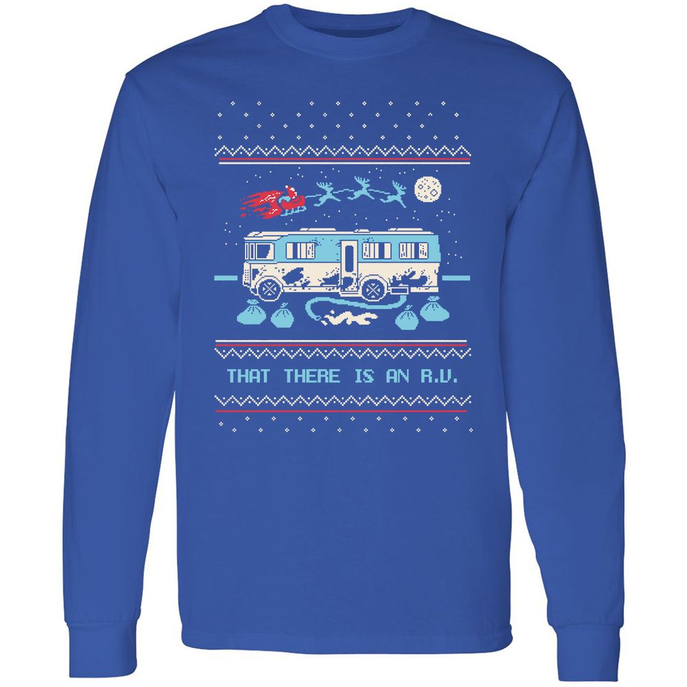 Long Sleeve T-Shirt - FZ8Q9DL3 - Royal - 8