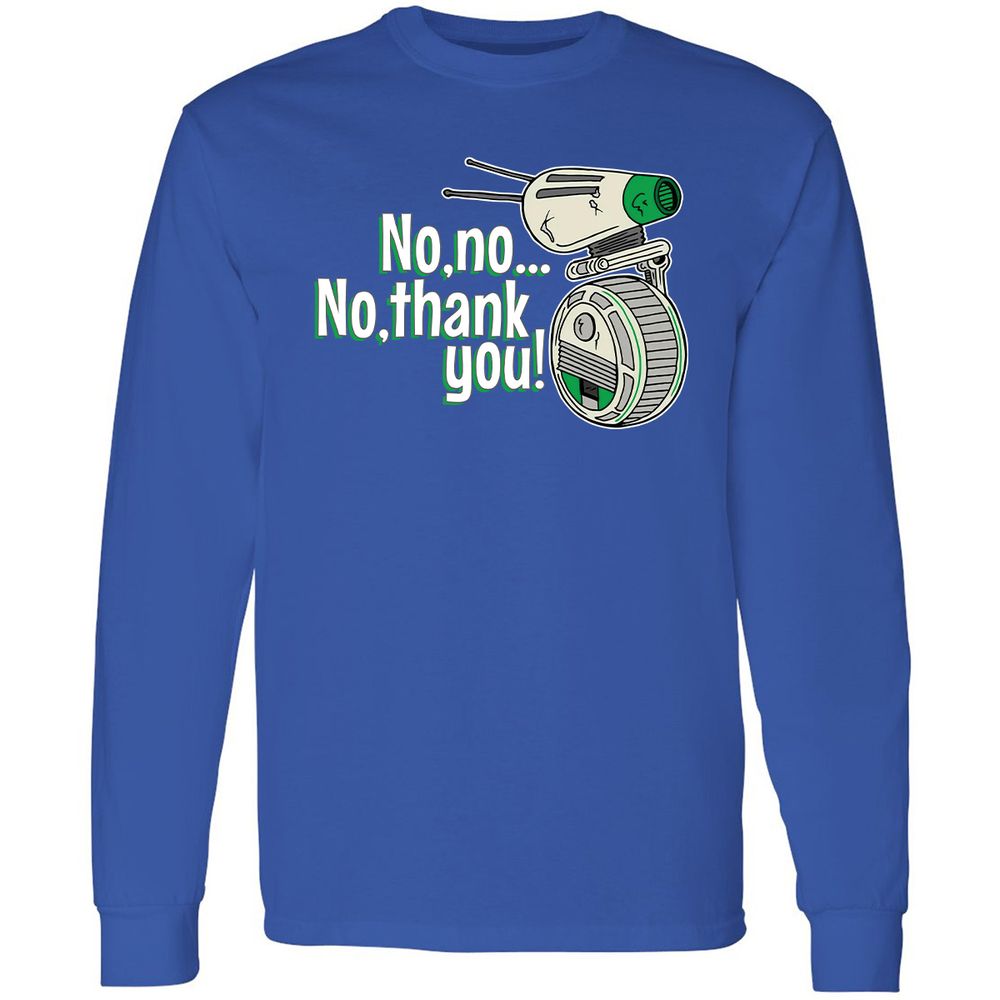 Long Sleeve T-Shirt - S7ZZ1UUT - Royal - 8