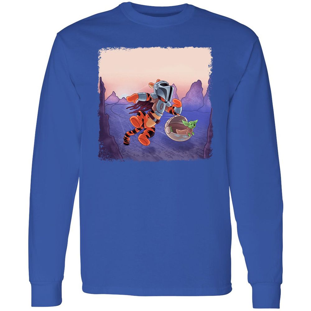 Long Sleeve T-Shirt - C4QABE1T - Royal - 8