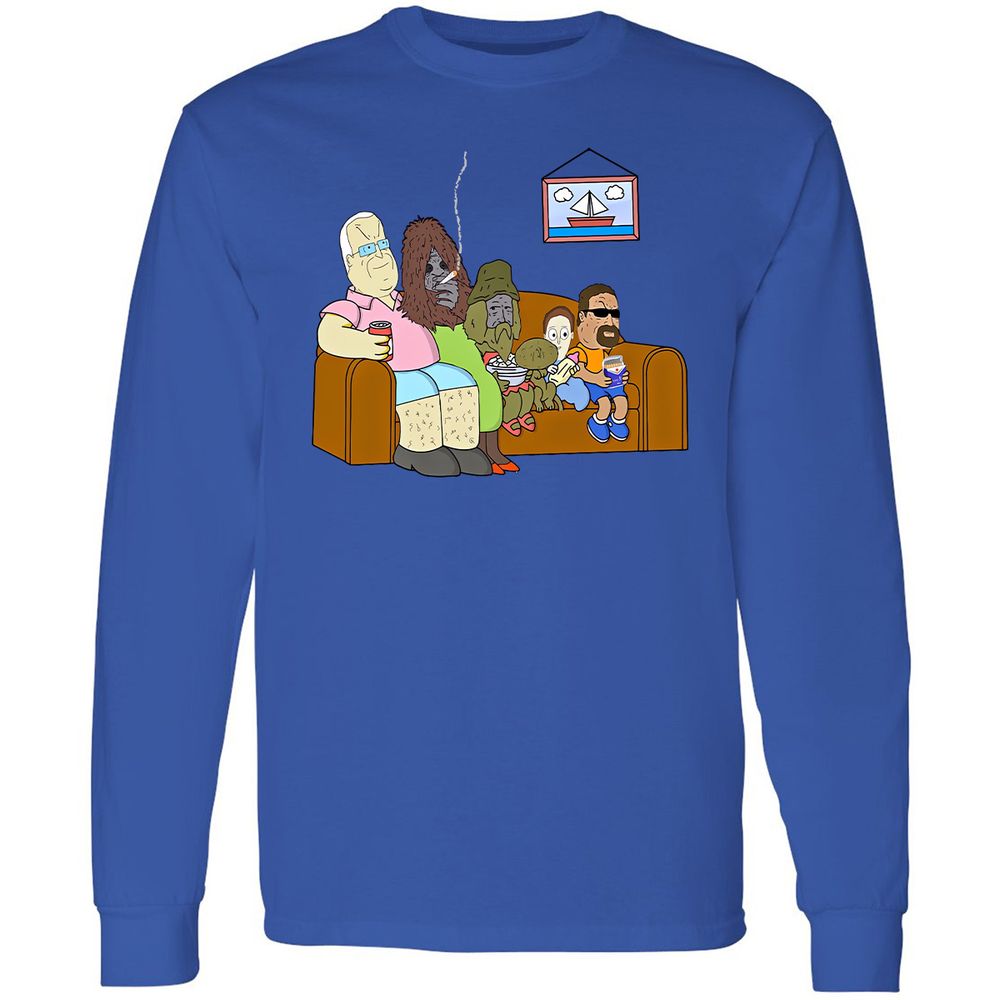 Long Sleeve T-Shirt - ZD7HH47E - Royal - 8