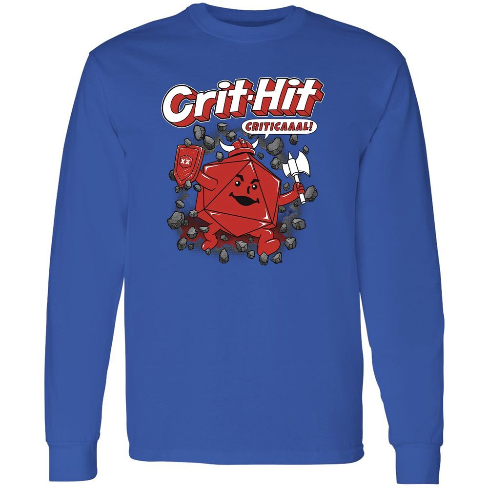 Long Sleeve T-Shirt - B5F6HTBN - Royal - 8